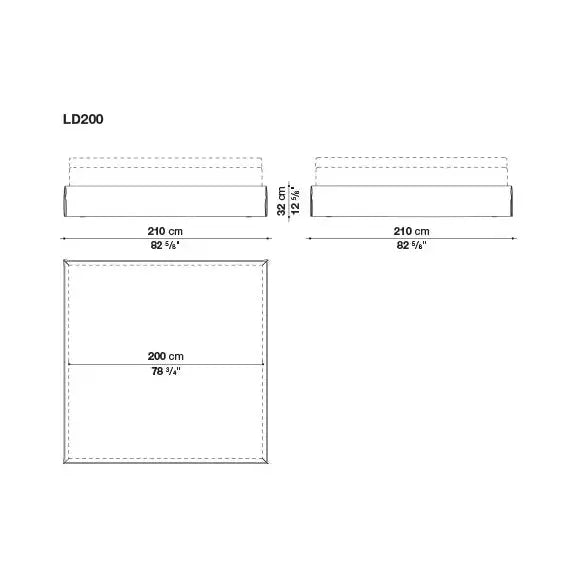 Dike Bed | Maxalto | JANGEORGe Interior Design