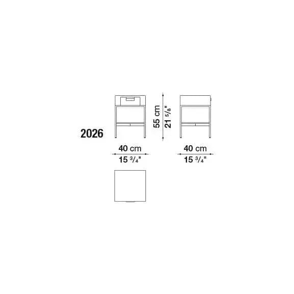 Ebe Small Table | Maxalto | JANGEORGe Interior Design
