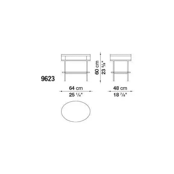 Ebe Small Table | Maxalto | JANGEORGe Interior Design