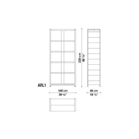 Eracle Bookcase | Maxalto | JANGEORGe Interior Design