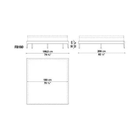 Febo Bed | Maxalto | JANGEORGe Interior Design