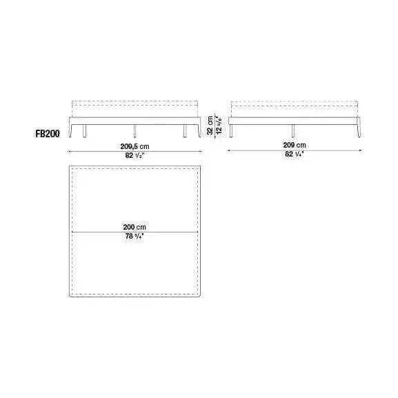 Febo Bed | Maxalto | JANGEORGe Interior Design