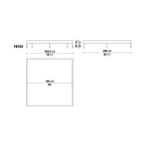 Febo Bed | Maxalto | JANGEORGe Interior Design