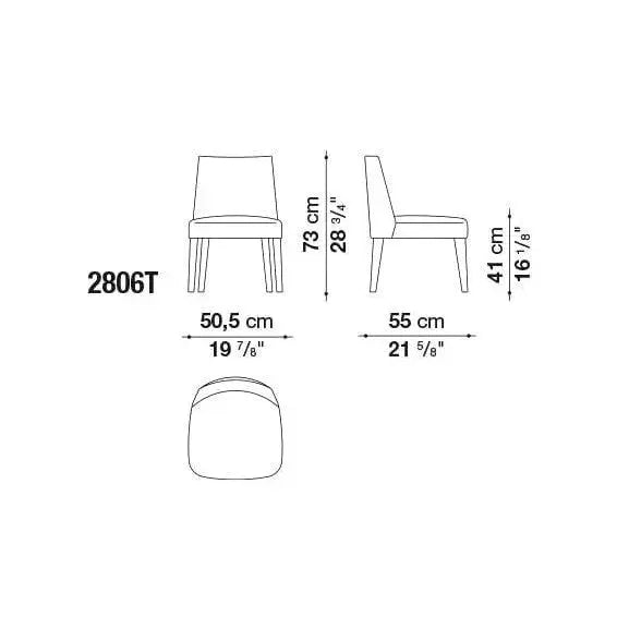Febo Chair | Maxalto | JANGEORGe Interior Design