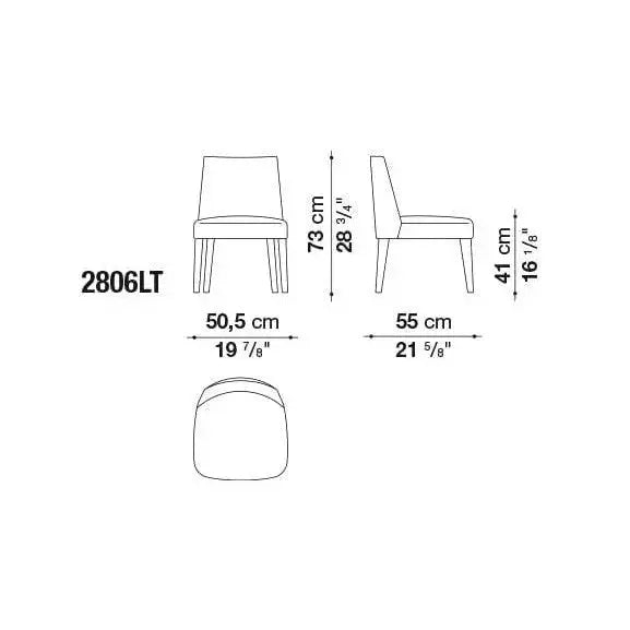 Febo Chair | Maxalto | JANGEORGe Interior Design