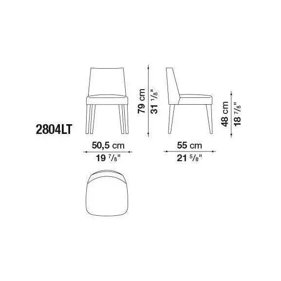 Febo Chair | Maxalto | JANGEORGe Interior Design