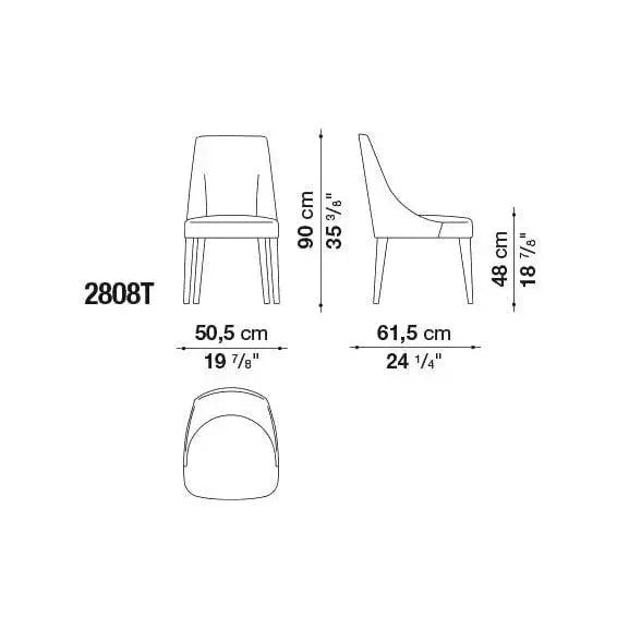 Febo Chair | Maxalto | JANGEORGe Interior Design