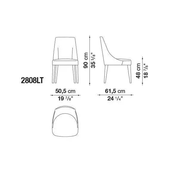 Febo Chair | Maxalto | JANGEORGe Interior Design