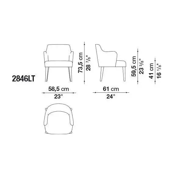Febo Chair | Maxalto | JANGEORGe Interior Design