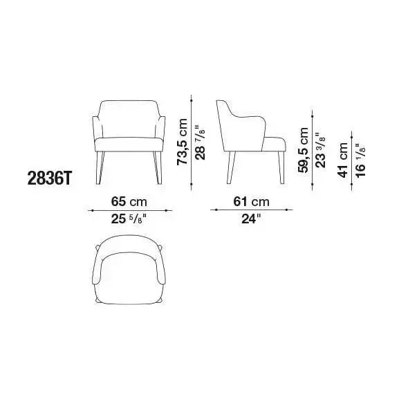 Febo Chair | Maxalto | JANGEORGe Interior Design