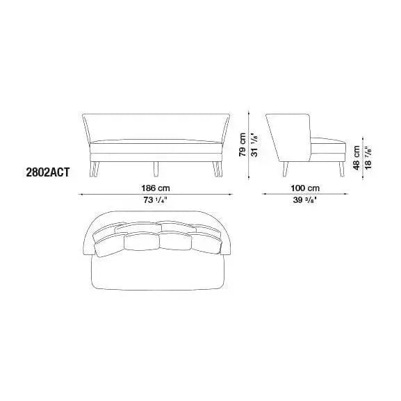 Febo Sofa | Maxalto | JANGEORGe Interior Design