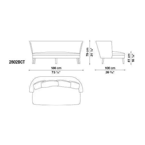 Febo Sofa | Maxalto | JANGEORGe Interior Design