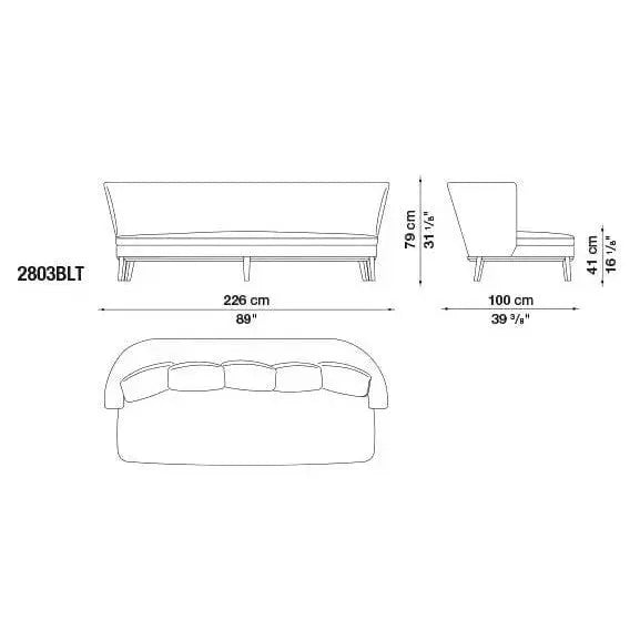 Febo Sofa | Maxalto | JANGEORGe Interior Design