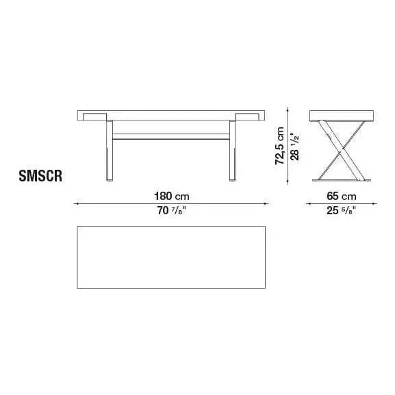 Max Writing Desk | Maxalto | JANGEORGe Interior Design