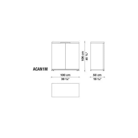 Mida Storage Unit | Maxalto | JANGEORGe Interior Design
