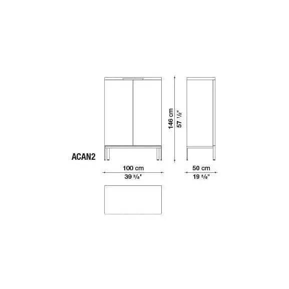 Mida Storage Unit | Maxalto | JANGEORGe Interior Design