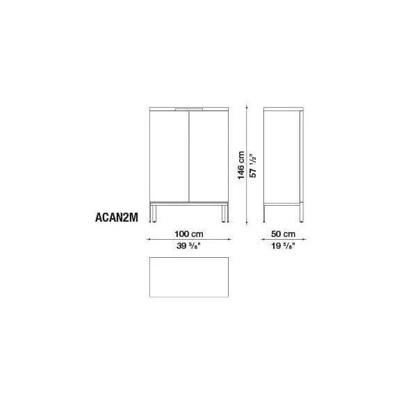 Mida Storage Unit | Maxalto | JANGEORGe Interior Design