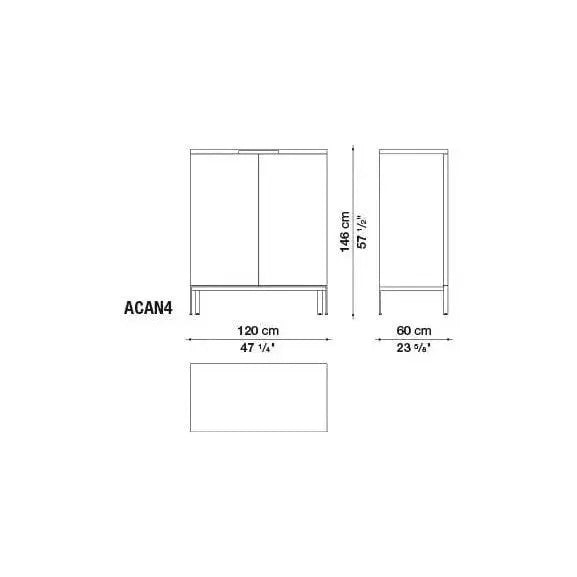 Mida Storage Unit | Maxalto | JANGEORGe Interior Design