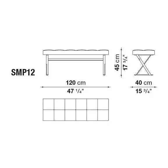 Pathos Bench | Maxalto | JANGEORGe Interior Design