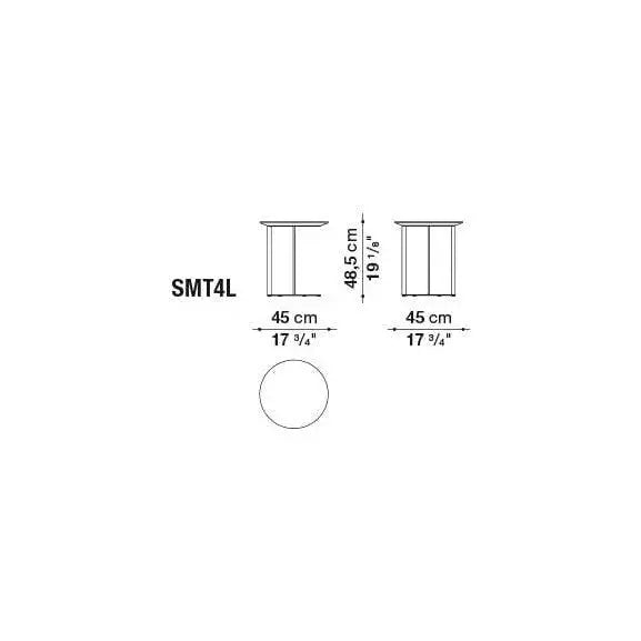Pathos Small Table | Maxalto | JANGEORGe Interior Design