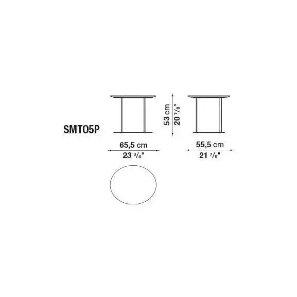 Pathos Small Table | Maxalto | JANGEORGe Interior Design