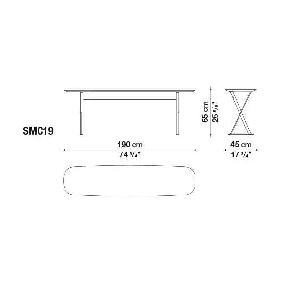 Pathos Table | Maxalto | JANGEORGe Interior Design
