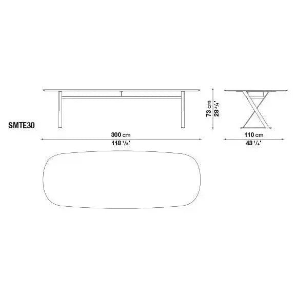 Pathos Table | Maxalto | JANGEORGe Interior Design