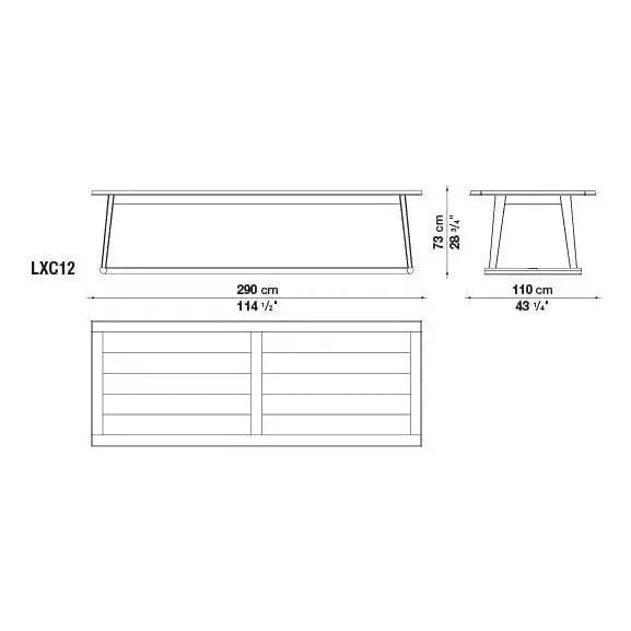 Recipio '14 Table | Maxalto | JANGEORGe Interior Design