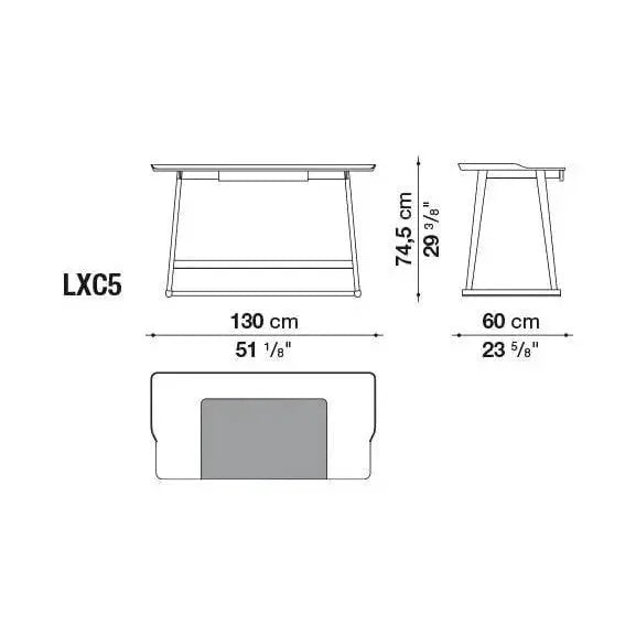 Recipio '14 Writing Desk | Maxalto | JANGEORGe Interior Design