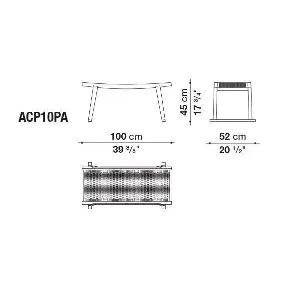 Sella Bench | Maxalto | JANGEORGe Interior Design