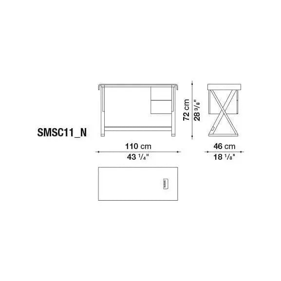 Sidus Writing desk | Maxalto | JANGEORGe Interior Design
