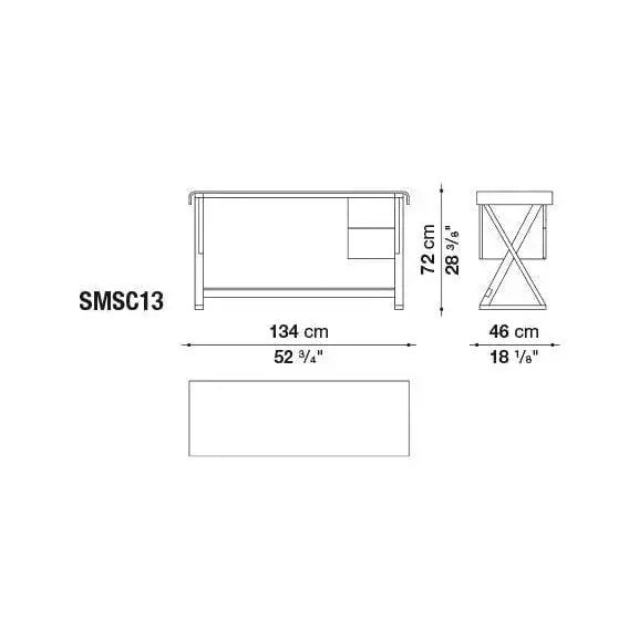Sidus Writing desk | Maxalto | JANGEORGe Interior Design