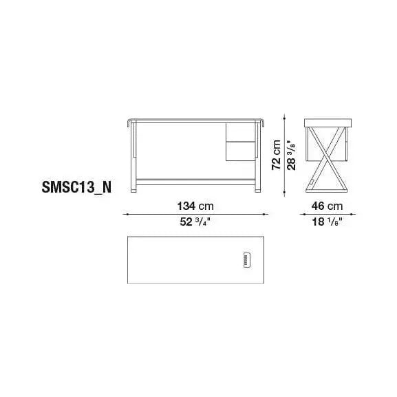 Sidus Writing desk | Maxalto | JANGEORGe Interior Design