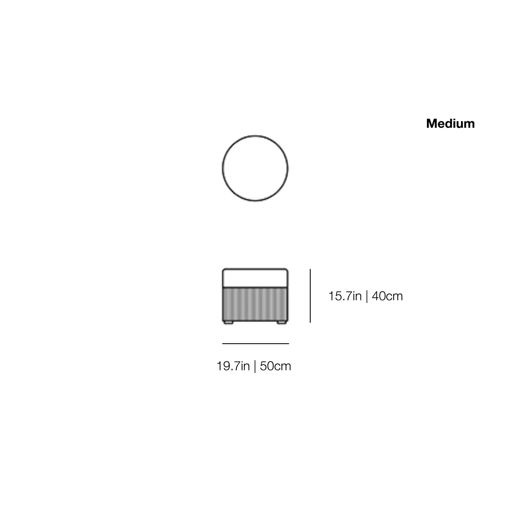 Amami Pouf | Moooi | JANGEORGe Interior Design