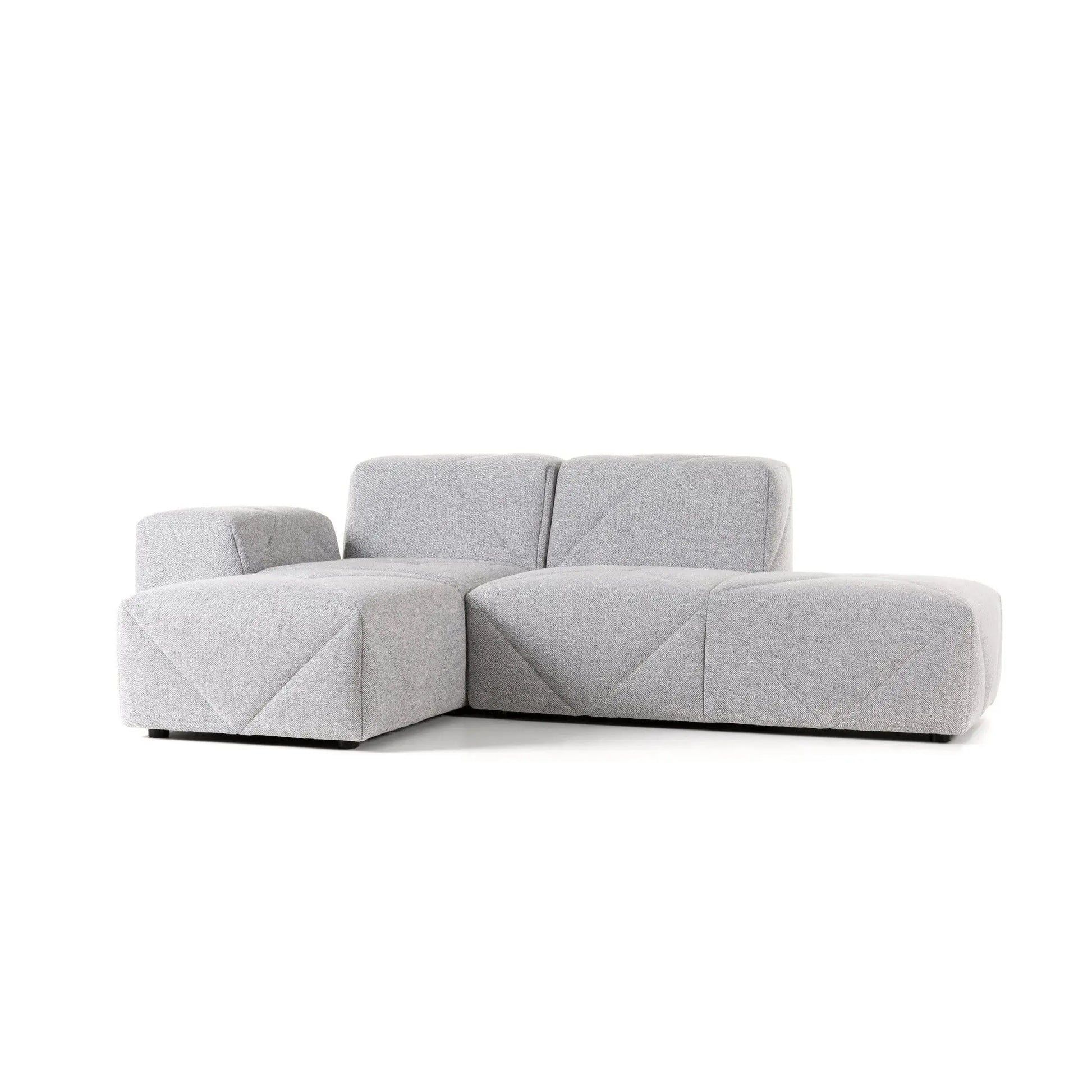 BFF Sofa Configuration MIA01 in Vesper Silver Upholstery | Moooi | JANGEORGe Interior Design