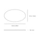 Container Table - Round Top (D90 Oak) - JANGEORGe Interiors & Furniture