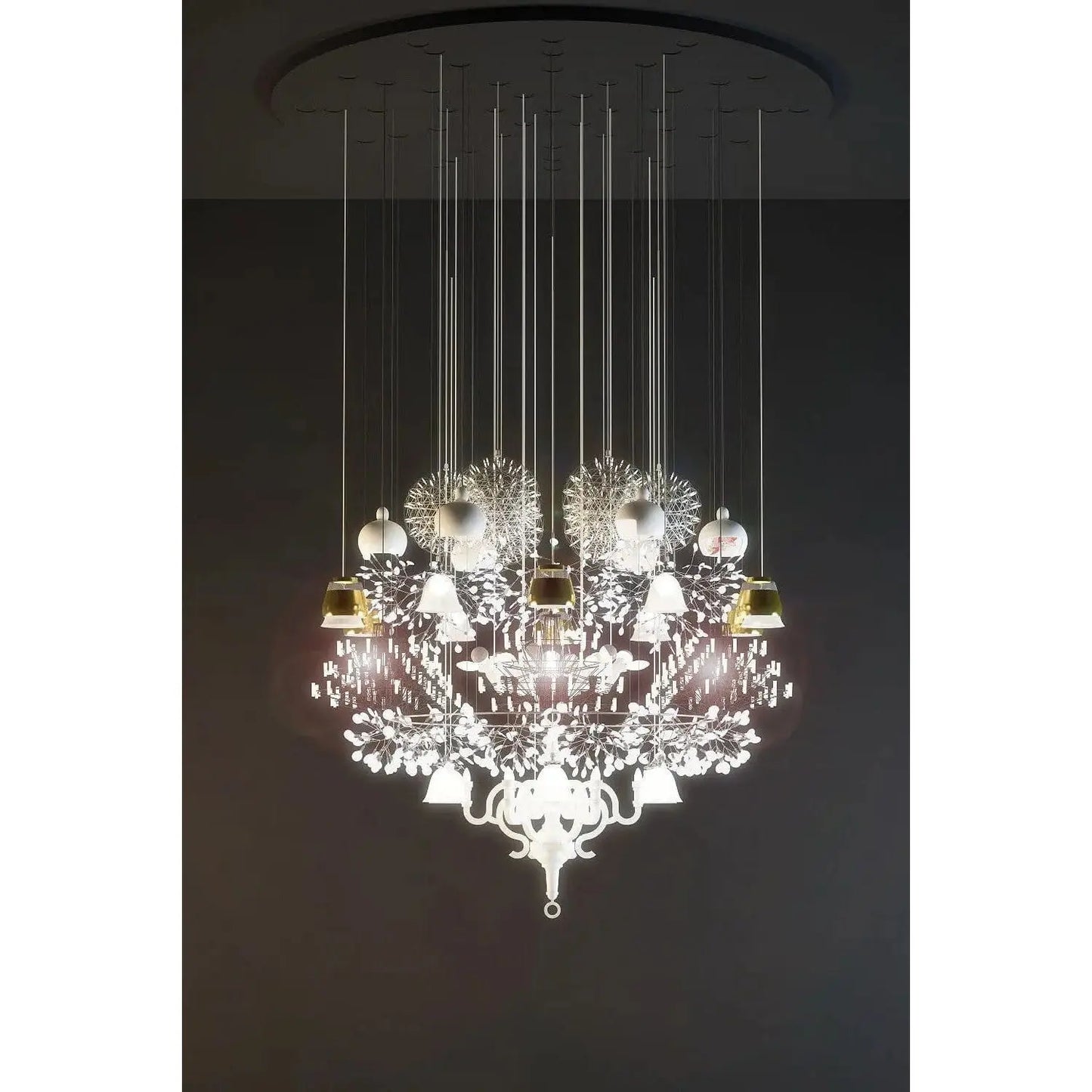 Mega Chandelier Suspension Lamp (MILAN 2018 EDITION) | Moooi | JANGEORGe Interior Design
