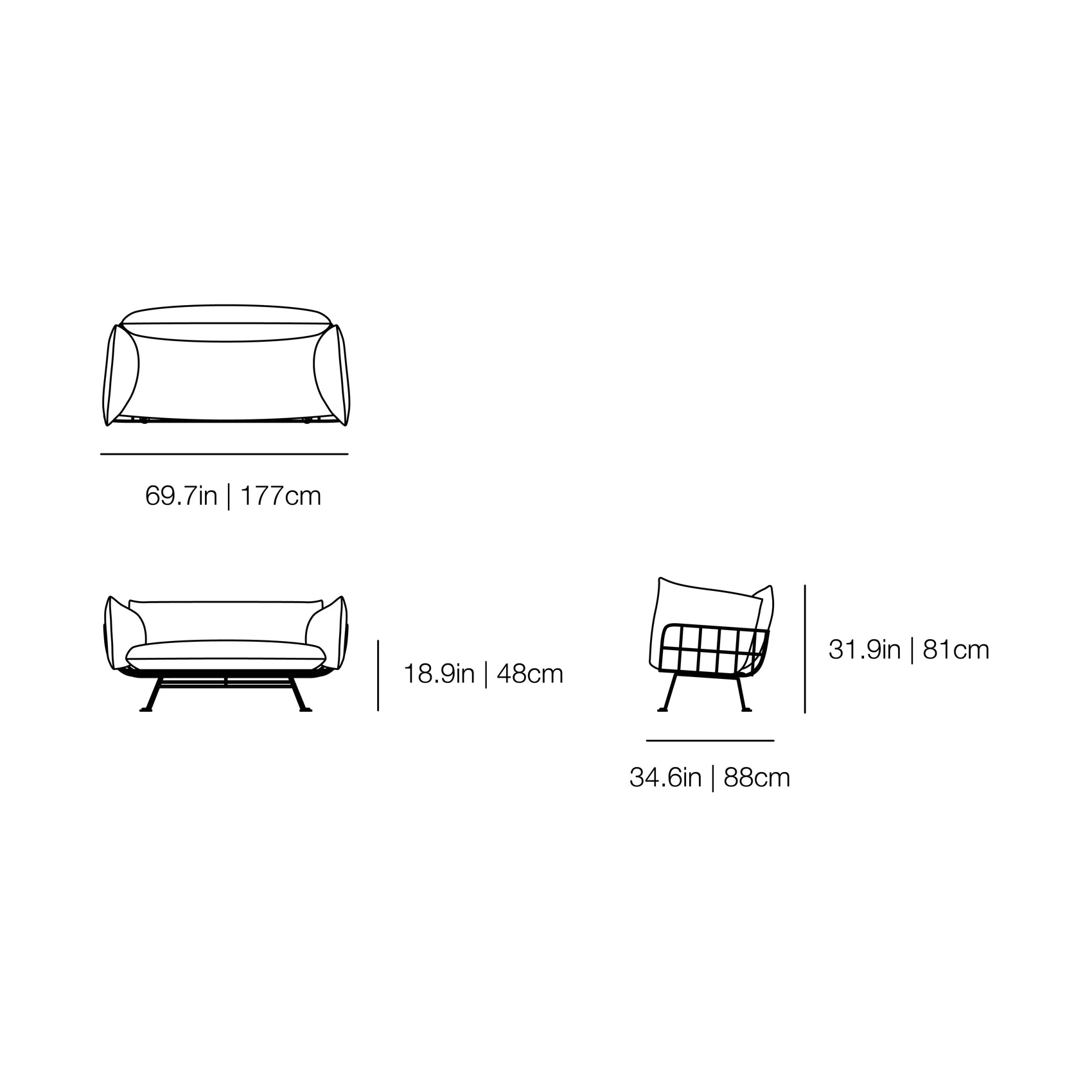 Nest Sofa | Moooi | JANGEORGe Interior Design