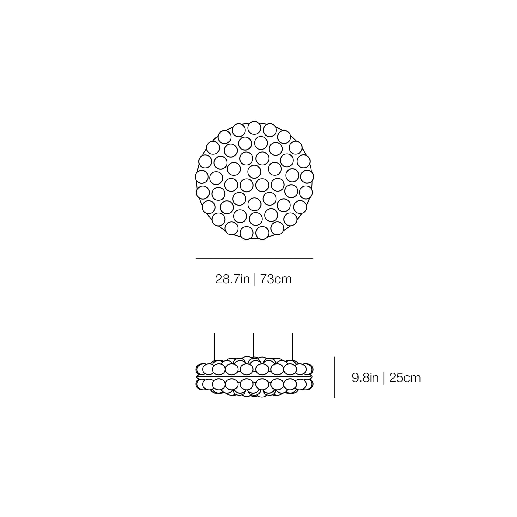 Prop Light Round Double Suspension Lamp | Moooi | JANGEORGe Interior Design