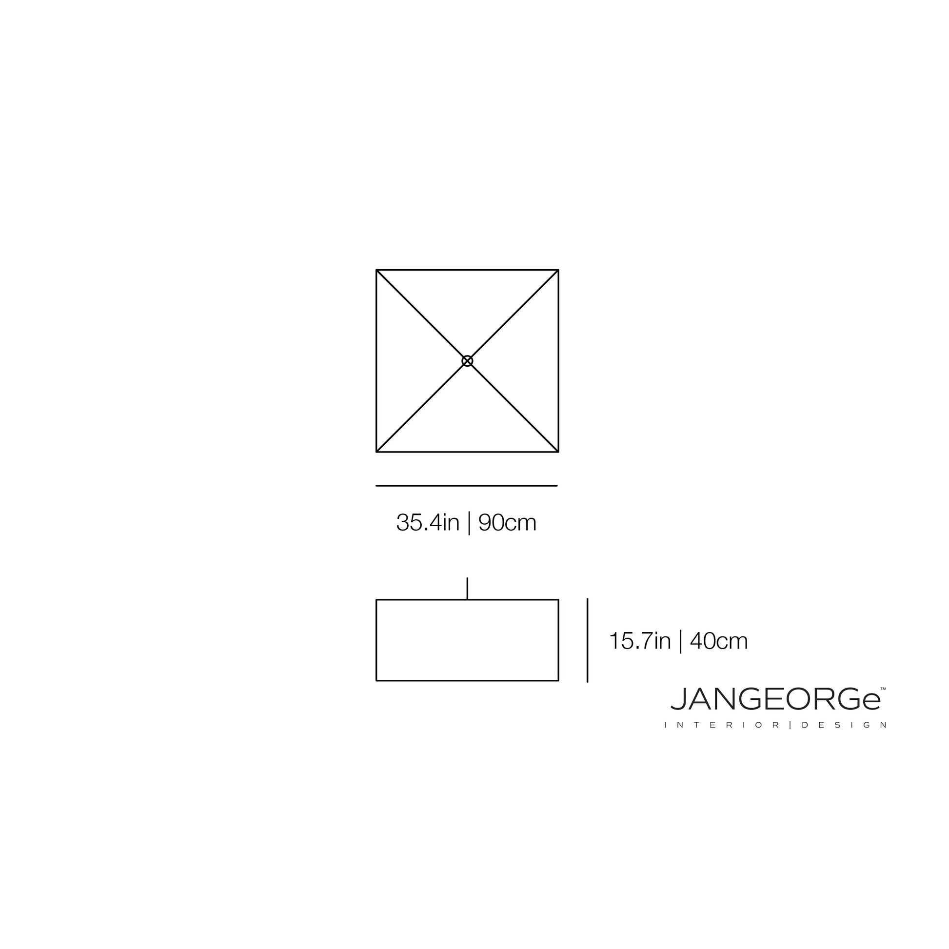 Square Boon - Suspension Light | Piet Boon | JANGEORGe Interior Design