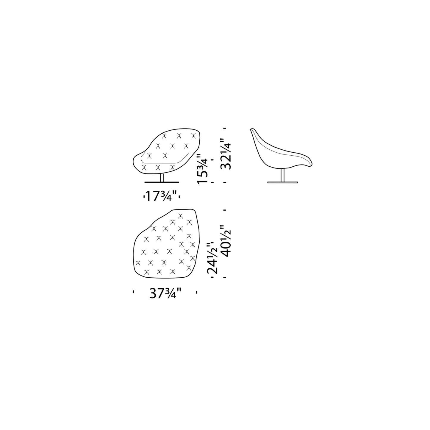 Bohemian Small Armchair | Moroso | JANGEORGe Interior Design