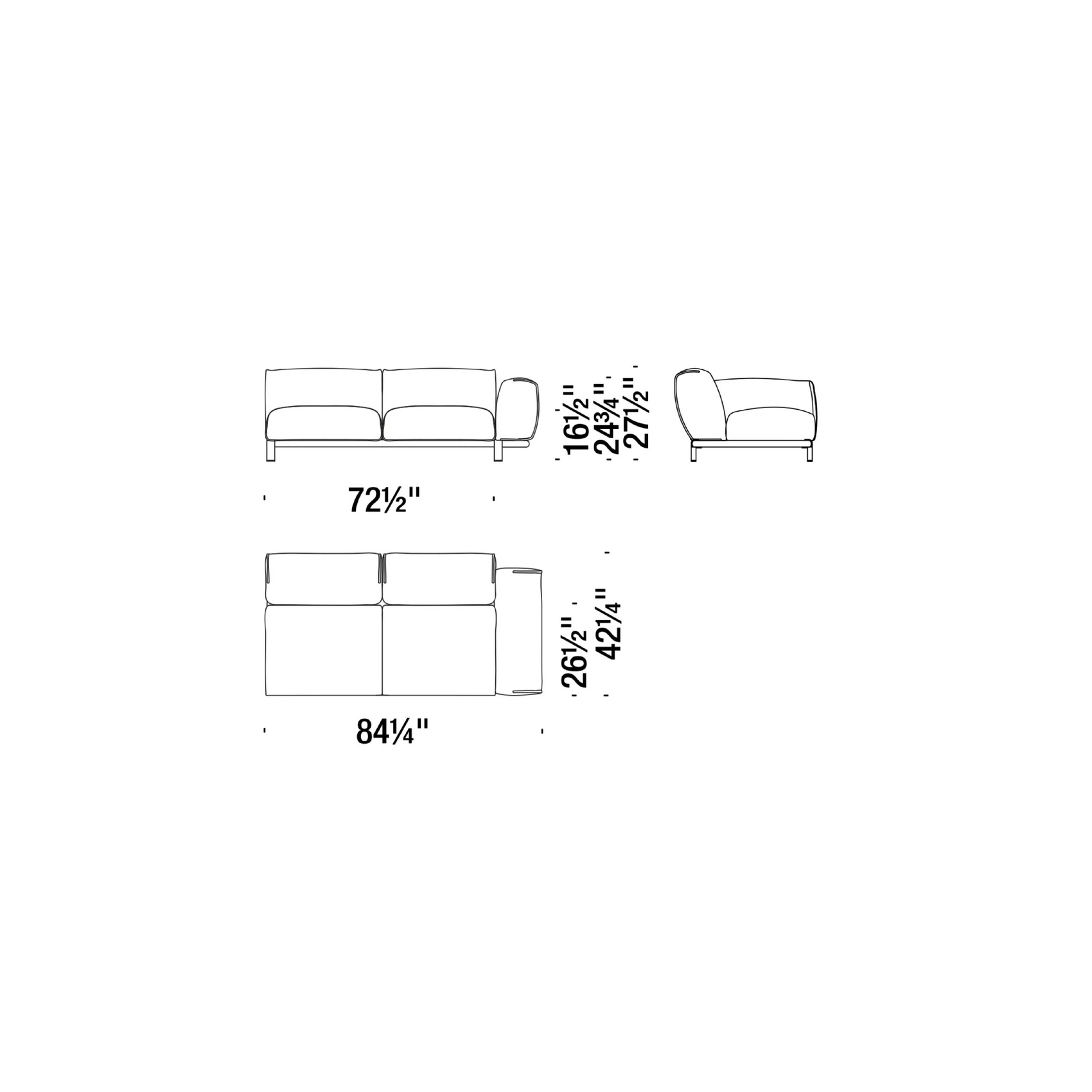 Bold Sofa | Moroso | JANGEORGe Interior Design