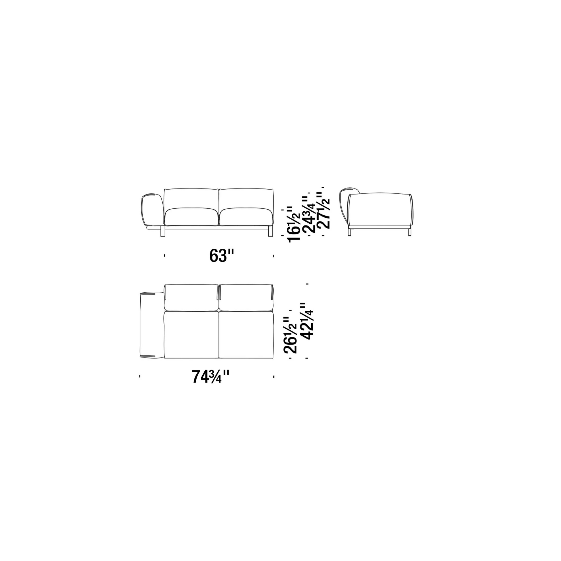 Bold Sofa | Moroso | JANGEORGe Interior Design