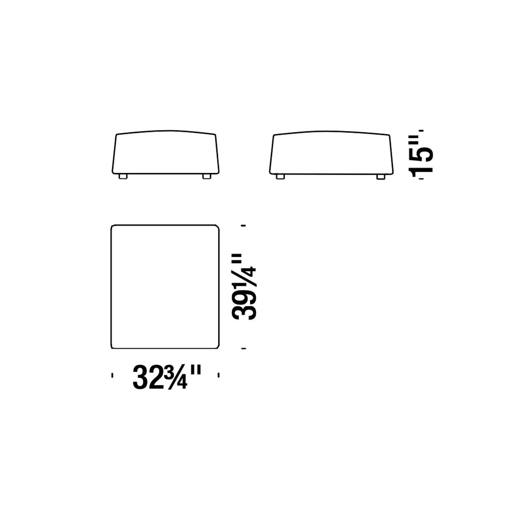 Highlands Stool | Moroso | JANGEORGe Interior Design