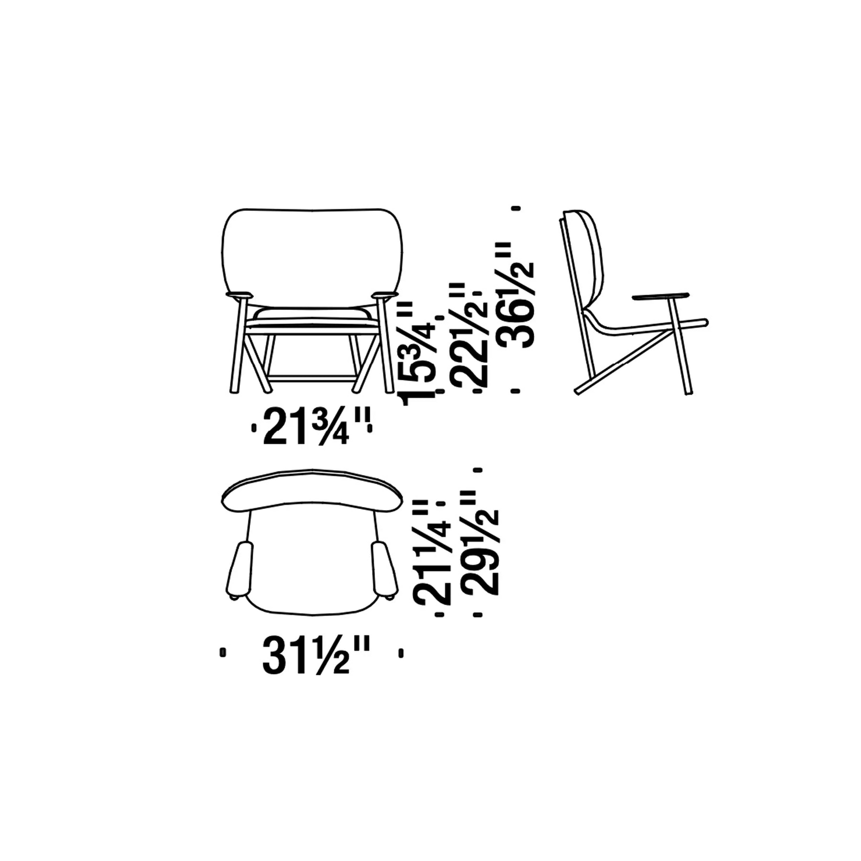 Klara Armchair | Moroso | JANGEORGe Interior Design