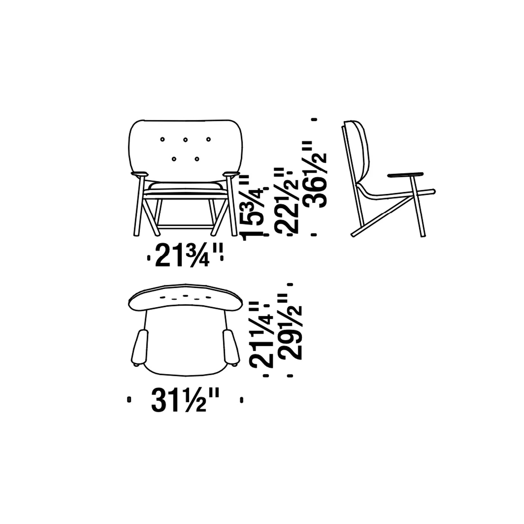 Klara Armchair | Moroso | JANGEORGe Interior Design