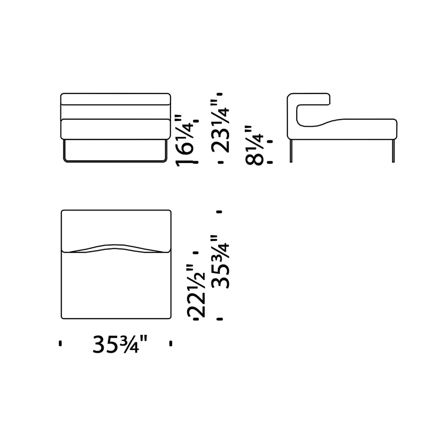 Lowseat Seating System | Moroso | JANGEORGe Interior Design