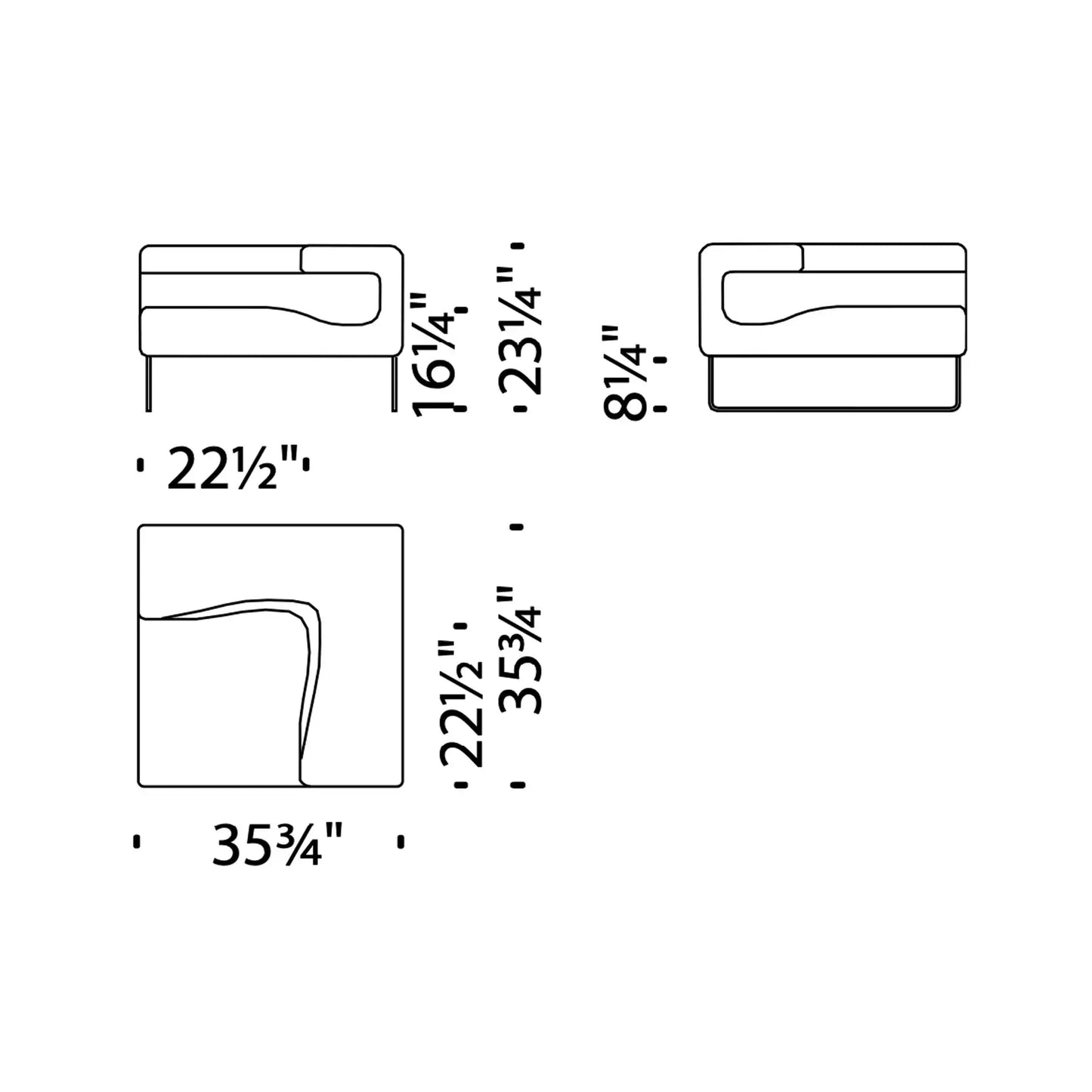 Lowseat Seating System | Moroso | JANGEORGe Interior Design