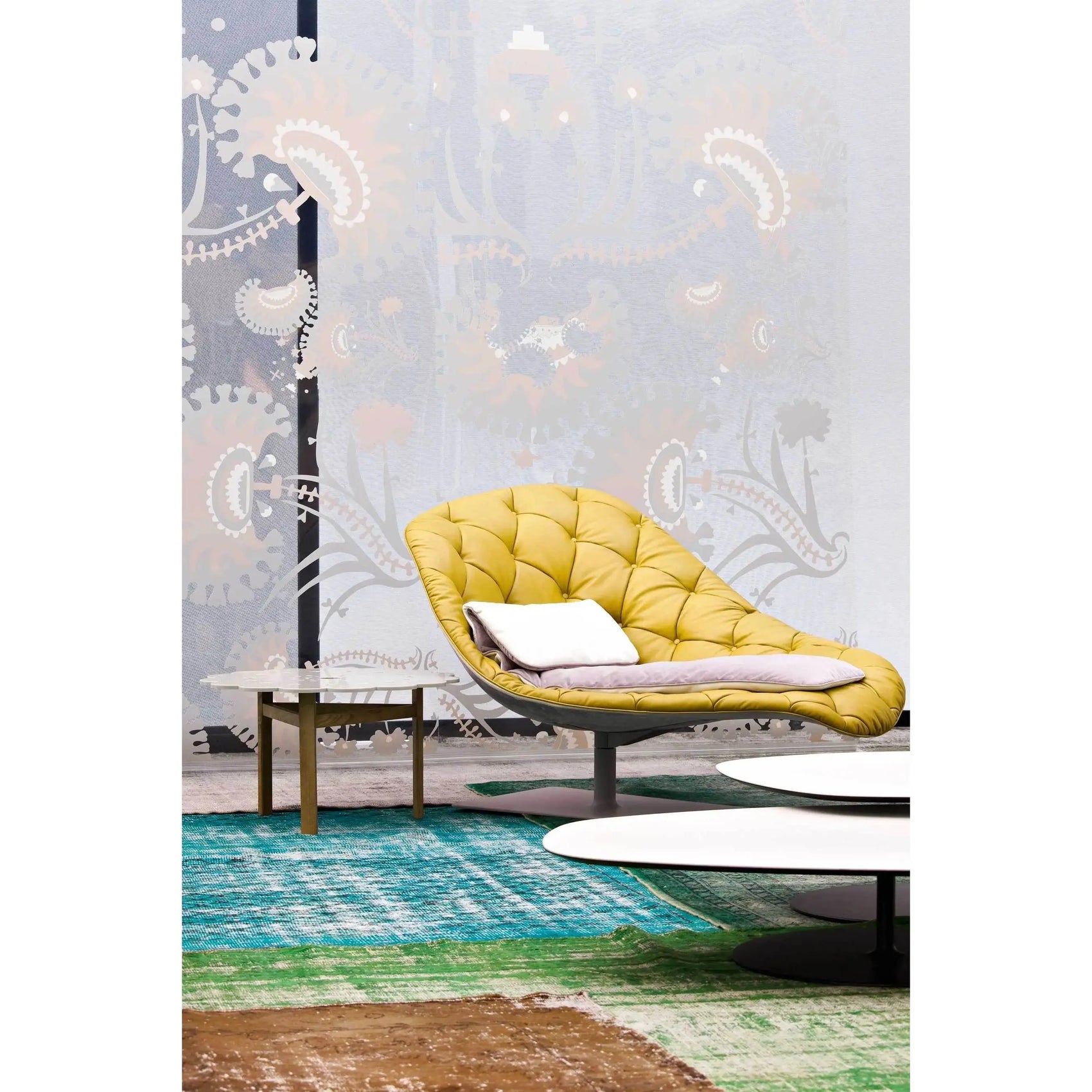 Phoenix Low Table with Metal Base and Laminam Top (0HZ+0HP) | Moroso | JANGEORGe Interior Design