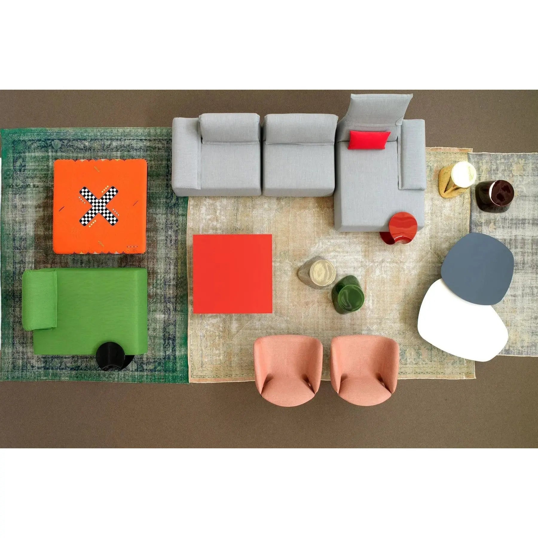 Phoenix Low Table with Metal Base and Laminam Top (0HZ+0HP) | Moroso | JANGEORGe Interior Design